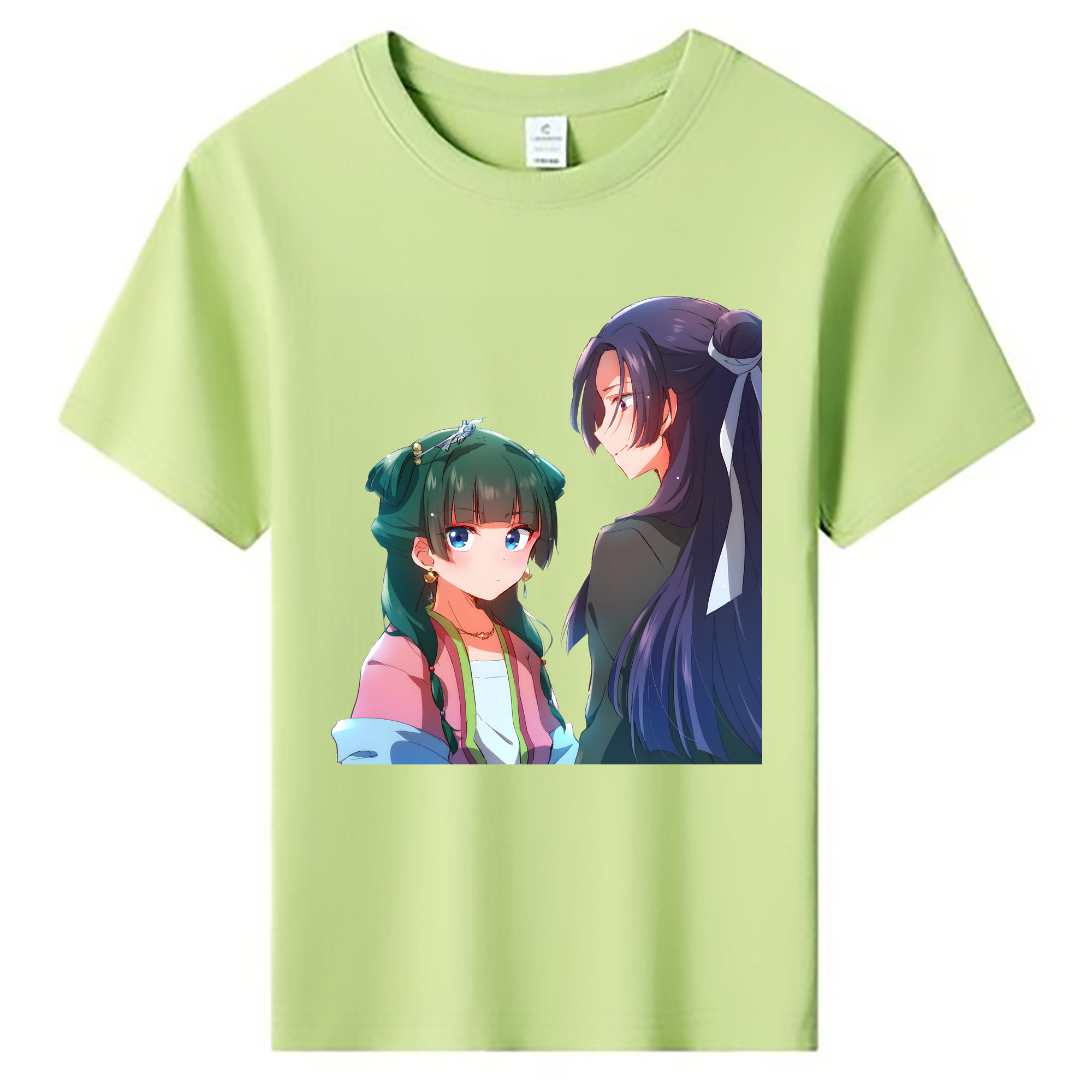 （画像用） 薬屋のひとりごと The Apothecary Diaries 綿100％キッズTシャツ（フロントプリント）